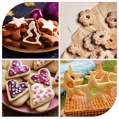 3 набор пластиковых форм 3 стилей DIY-FH0006-06-1