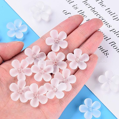 Прозрачные акриловые бусины MACR-S373-116-D01-1