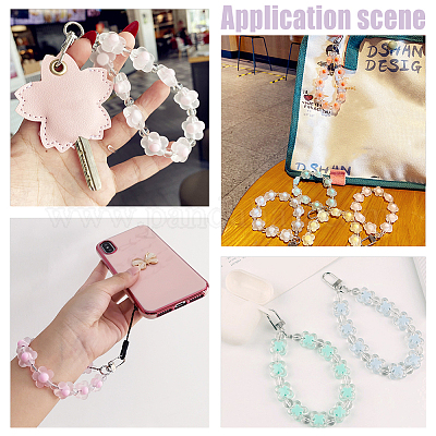 6 шт. 6 цвета конфетного цвета HJEW-WR0001-05-1