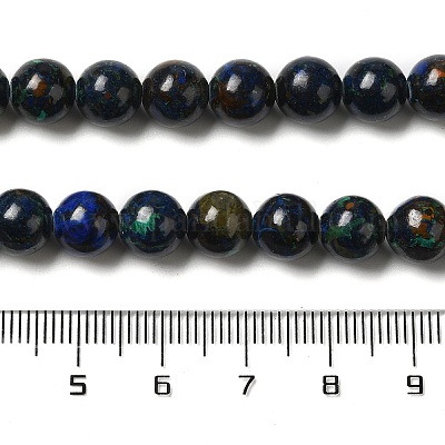 Натуральные нитки из бисера азурита G-H298-A01-03-1