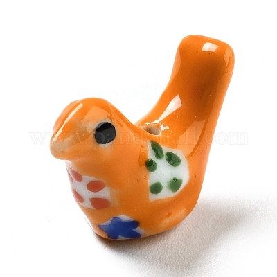 Ручной печатный шарики фарфора PORC-F005-04G-1