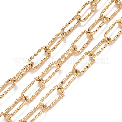 Ионное покрытие (ip) 304 нержавеющая сталь скрепки цепи CHS-A007-01G-1