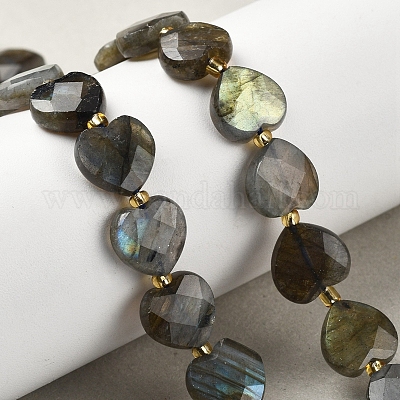 Природные лабрадорита бисер нитей G-B044-B21-01-1
