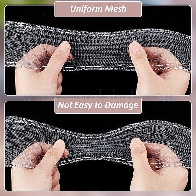 Сетчатая ткань из полиэстера DIY-WH0671-002B-1