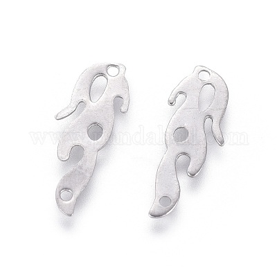 Не тускнеющие филигранные соединительные звенья из нержавеющей стали 201 X-STAS-F231-082P-1