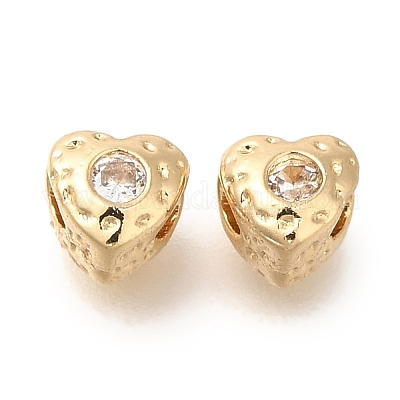 Латунные микро проложить кубического циркония KK-Q001-03G-02-1