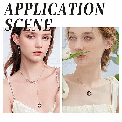 100шт подвески из эмалированного сплава с покрытием из светлого золота ENAM-AR0001-75-1