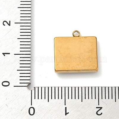 Подвески из эмалированной нержавеющей стали 304 STAS-I359-02G-04-1