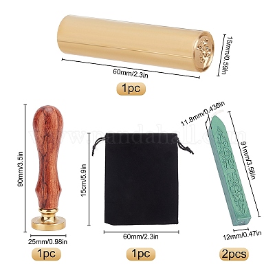 Наборы для изготовления штампов из воска своими руками DIY-CP0002-88B-1