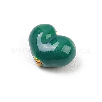 Латунь эмаль бисера&nbsp;KK-G541-01H-1