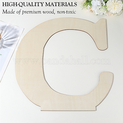 Письмо необработанные листы мдф WOOD-WH20012-008C-1