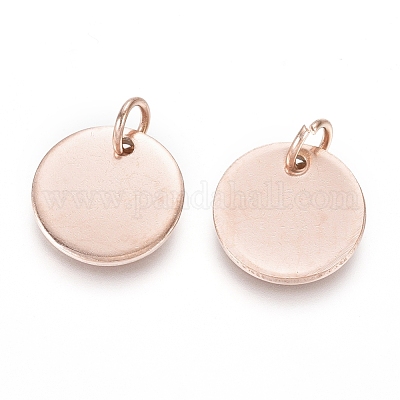 Ионное покрытие (ip) подвески из нержавеющей стали 304 EJEW-L238-03D-RG-1