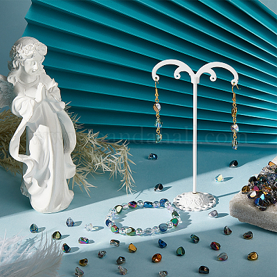 15 набор 15-х цветных бусин ручной работы в технике лэмпворк LAMP-SC0001-52A-1