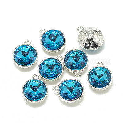 Подвески из сплава и страза&nbsp;PALLOY-T032-12mm-12-1