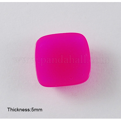 Кабошоны из смолы CRES-R056-12x12mm-M-1