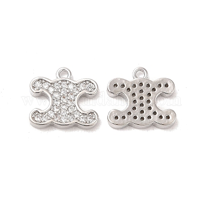 Подвески из латуни и циркония KK-Q773-21P-1