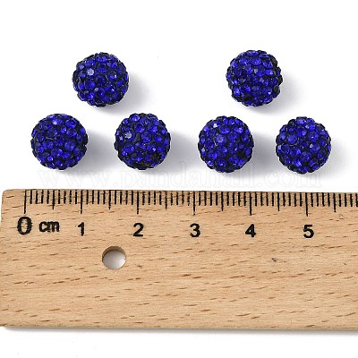 Pave disco бусины&nbsp;X-RB-A130-10mm-10-1