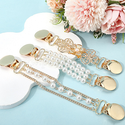 3 шт. 3 стиля зажимы для кардигана из сплава FIND-GF0008-21-1