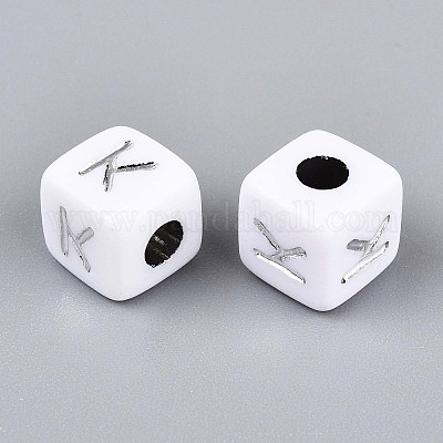 Непрозрачные акриловые бусины SACR-T035-03K-1