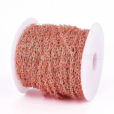 Цепочка из латуни в форме сердца CHC-A003-06RG-1