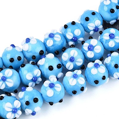 Бусины лэмпворк  LAMP-ZX003-14-02-1