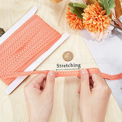 Эластичные шнуры из полиэстера с отделкой по одному краю EC-GF0001-38C-1