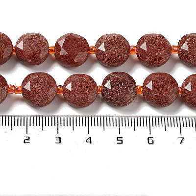 Синтетические голдстоуновские бисер пряди G-NH0004-003-1