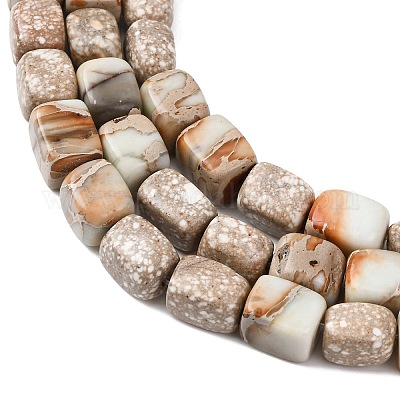 Натуральные бусины из аква терра яшмы&nbsp;G-B155-D15-1