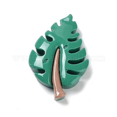 Кабошоны из непрозрачной смолы на осеннюю тематику CRES-A055-01D-1