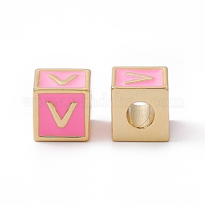 Стойки покрытие латунь эмаль бисер KK-B060-04G-05V-1