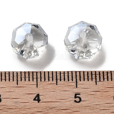 Гальванические стеклянные бусины EGLA-A043-03-PL03-1