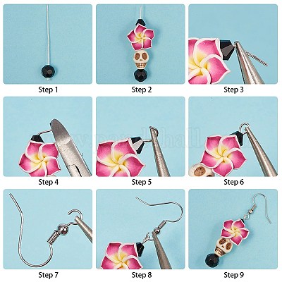 DIY серьги решений DIY-SC0005-72-1