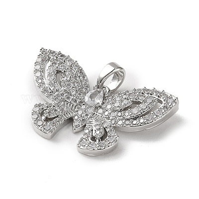 Латунные микро проложить кубического циркония подвески KK-P320-03A-P-1