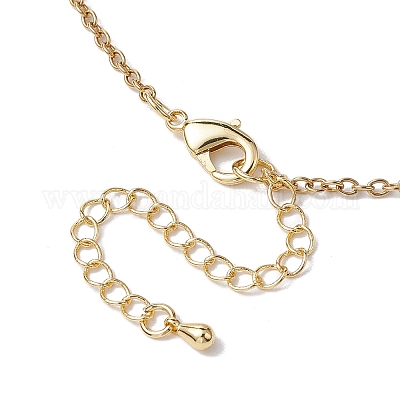 Круглые ожерелья-лариаты из натурального индийского агата диаметром 6 мм. NJEW-JN04964-1