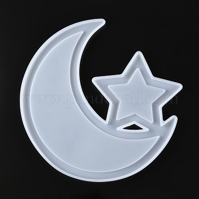 Силиконовые Молды для лунных и звездных подносов DIY-P019-01-1