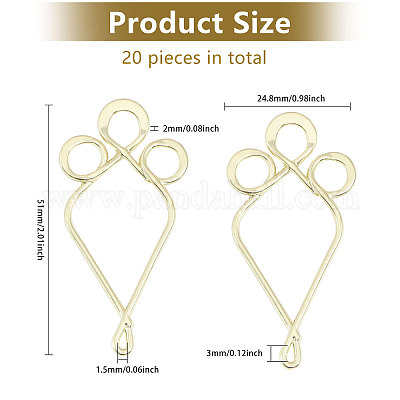 Подвески из сплава 20шт&nbsp;FIND-CA0009-53B-1