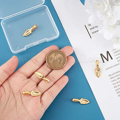 5 шт. плоские приклеиваемые подвесные скобы из нержавеющей стали 304 STAS-UN0046-64-1