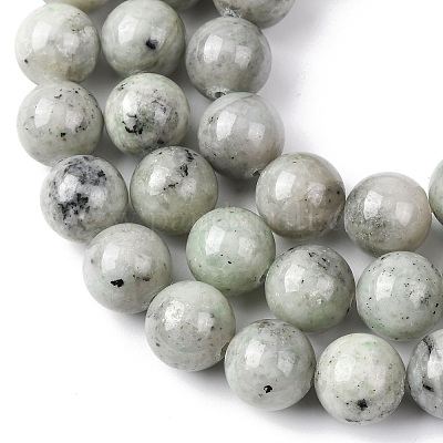 Природные китайский нефрит бисер пряди&nbsp;G-H343-D08-12mm-1