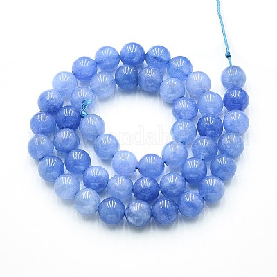 Природного кварца нитей бисера G-N355-8mm-19-1