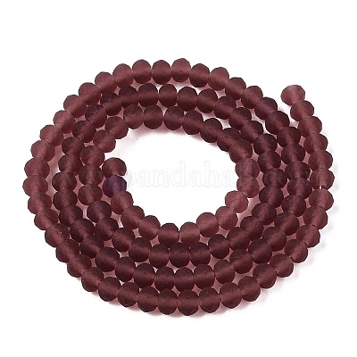 Прозрачные стеклянные бусины EGLA-A044-T4mm-MD13-1