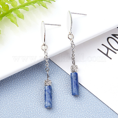 2 нити натуральных точечных синих яшмовых бусин&nbsp;G-OC0001-87-1