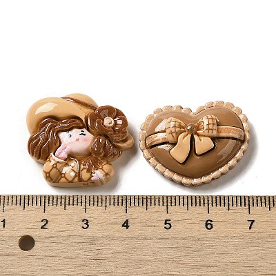 Непрозрачная смола декодирует кабошоны RESI-Z022-03A-1