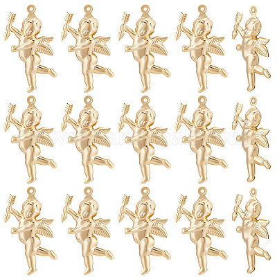 30шт латунные подвески KK-BBC0007-82-1