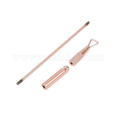 201 нержавеющая сталь двухголовый пушер для кутикулы инструменты для ногтей STAS-R161-01RG-1