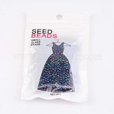 8/0 гальванический ирис круглый стеклянный бисер X-SEED-A009-3mm-604-1