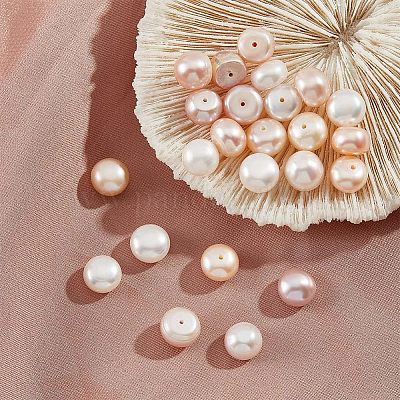 Естественный культурный жемчуг пресноводных PEAR-NB0001-93-1