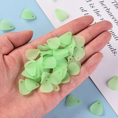 Прозрачные матовые акриловые подвески MACR-S371-09A-733-1