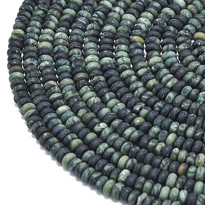 Натуральные пряди камбабы из яшмы G-P575-A47-4x2mm-1