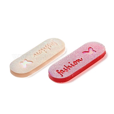 Кабошоны из полупрозрачной смолы CRES-Z001-10-1