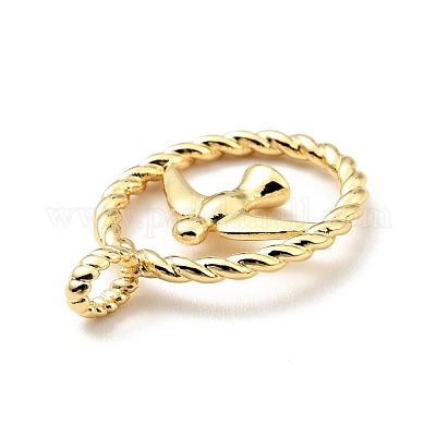 Латунные подвески&nbsp;KK-G416-13G-1